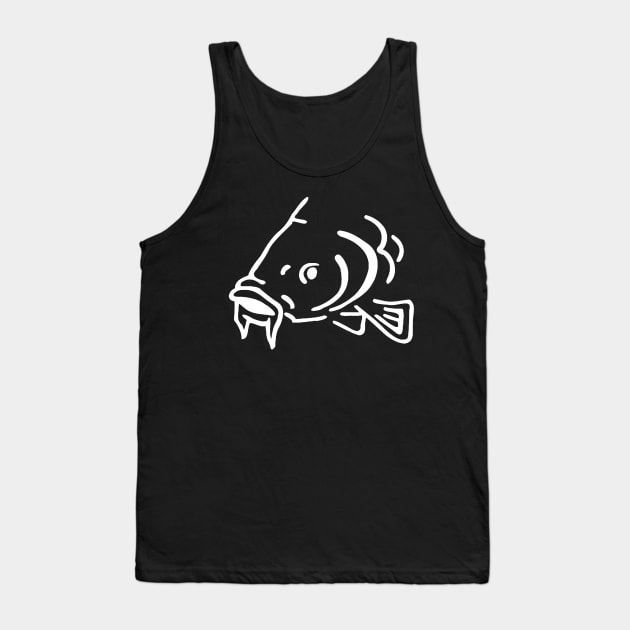 CARP SILHOUETTE Tank Top by tirani16